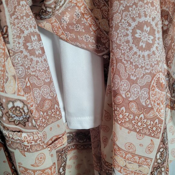 J for Justify Summer w/White Lace Maxi Dress Women's Size Large - Picture 4 of 6